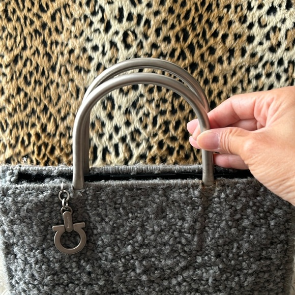 Salvatore Ferragamo Boucle Hand Bag with Pouch - Picture 4 of 17